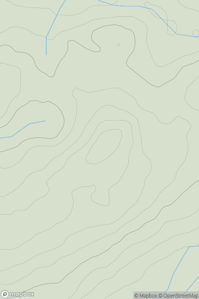 Thumbnail image for Pen-y-foel [Carmarthen to Vale of Neath] showing contour plot for surrounding peak
